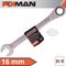 FIXMAN Combination Ratcheting Wrench 16mm